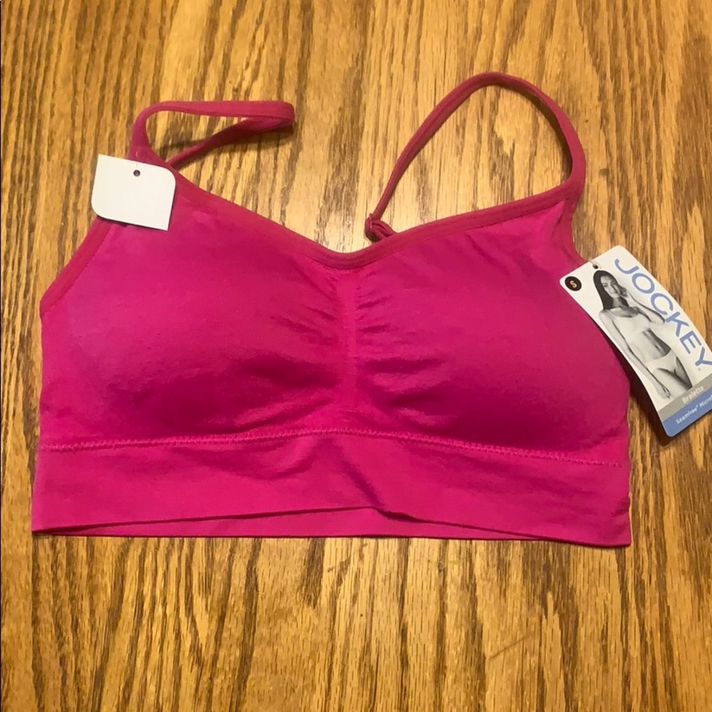 Jockey bralette- pink